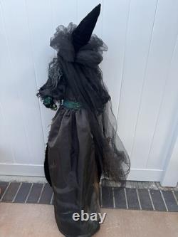 Karen Didion Originals Collection Priscilla Peacock Witch Doll Approx 55 Inch