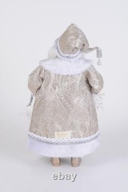 Karen Didion Originals The Lighted White Christmas Santa cc18-94