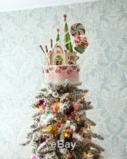 Katherine's 17.5 SWEET Cake CHRISTMAS Tree TOPPER or Table Piece 28-828355