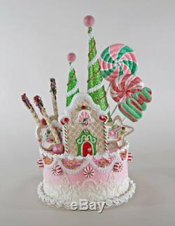 Katherine's 17.5 SWEET Cake CHRISTMAS Tree TOPPER or Table Piece 28-828355