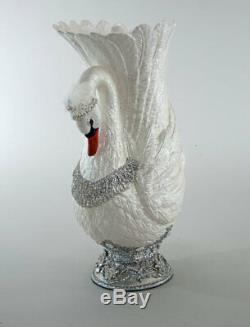 Katherine's Collection 18.5 Winter Wonderlands Swan Vase 28-828332 $299.99