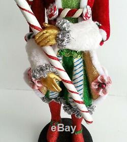 Katherine's Collection 19 Sweet Nutcracker Christmas Figure Red Candy Cane