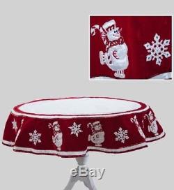 Katherine's Collection 54 Christmas Spectacular Table Overlay Cover New