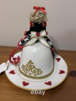 Katherine's Collection Alice in Wonderland Alice on a Teacup- Red Retired Katherine's Collection Alice in Wonderland Alice on a Teacup- Red Retired