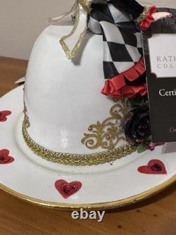 Katherine's Collection Alice in Wonderland Alice on a Teacup- Red Retired Katherine's Collection Alice in Wonderland Alice on a Teacup- Red Retired
