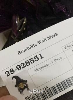 Katherine's Collection Brunhilda Witch Halloween Wall Mask NWT