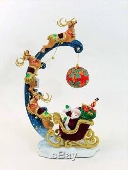 Katherine's Collection Christmas Santa Around The World Ornament Holder