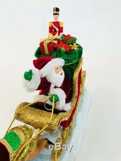 Katherine's Collection Christmas Santa Around The World Ornament Holder