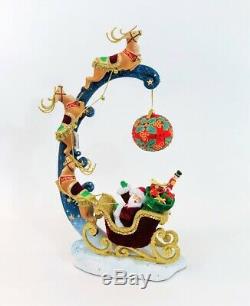 Katherine's Collection Christmas Santa Around The World Ornament Holder