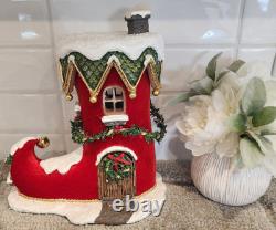 Katherine's Collection Christmas Whimsical Boot TabletopHARD TO FIND