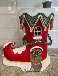 Katherine's Collection Christmas Whimsical Boot TabletopHARD TO FIND