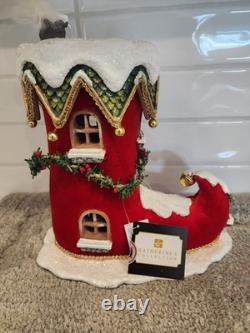 Katherine's Collection Christmas Whimsical Boot TabletopHARD TO FIND