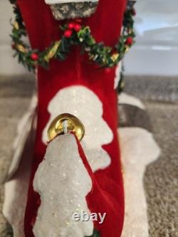 Katherine's Collection Christmas Whimsical Boot TabletopHARD TO FIND