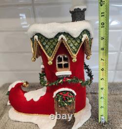 Katherine's Collection Christmas Whimsical Boot TabletopHARD TO FIND