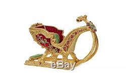 Katherine's Collection Christmas Wishes Tabletop Sleigh 28-928523 NEW