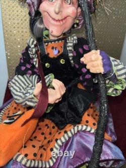 Katherine's Collection Disturbing Delights Halloween Witch Shelf Sitter 2009 19 Katherine's Collection Disturbing Delights Halloween Witch Shelf Sitter 2009 19