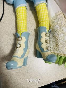 Katherine's Collection Easter Rabbit Large Rare Set NWT Luxury Decor Pair