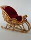 Katherine's Collection Holiday Cheer Tabletop Sleigh 28-828219 New