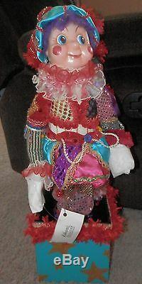 Katherine's Collection JANGLE JACK In Box ELF DECORATION TABLETOP DECOR 22