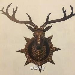 Katherine's Collection Journey Stag Deer Head Wall Display NEW Christmas RARE