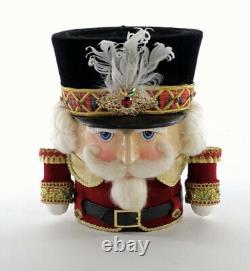 Katherine's Collection Nutcracker Candy Container Christmas New 28-928478