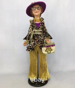 Katherine's Collection Old Lady Doll Paradise Flamingo 32 28-028694 NEW