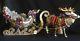 Katherine's Collection Rare 21 Christmas Sleigh & Reindeer Table Top Display