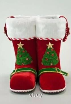 Katherine's Collection Santa's Boots 12 28-828382 Christmas