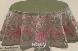 Katherine's Collection Secret Garden Table Overlay Easter Spring New 14-714980