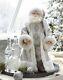 Katherine's Collection Winter Wonderland Santa Doll 24 New 28-828267