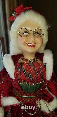 Katherine's Collection Wishes 24 Inch Mrs Santa Doll