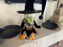 Katherine's Collection Witch Tabletop Server retired. Excellent condition Katherine's Collection Witch Tabletop Server retired. Excellent condition