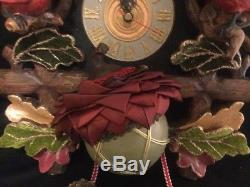 Katherine's Collection Woodlander Christmas Cuckoo Clock Display