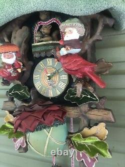 Katherine's Collection Woodlander Cuckoo Clock Display 28-530469 NEW Christmas