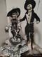 Katherine's Collection Halloween/dia De Los Muerlos Blk/white/skeleton Couple