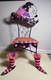 Katherine's Collection Witch Hat Glitter Halloween Doll Chair 21