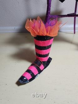 Katherine's collection witch Hat Glitter Halloween Doll Chair 21