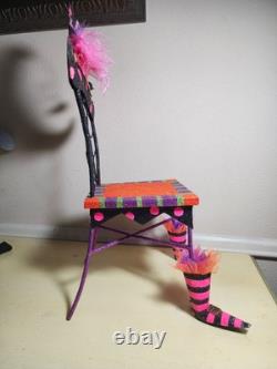 Katherine's collection witch Hat Glitter Halloween Doll Chair 21