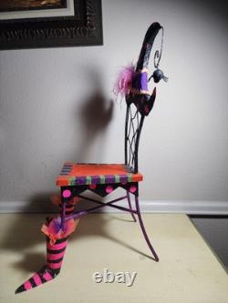 Katherine's collection witch Hat Glitter Halloween Doll Chair 21