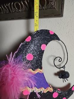Katherine's collection witch Hat Glitter Halloween Doll Chair 21