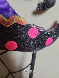 Katherine's collection witch Hat Glitter Halloween Doll Chair 21