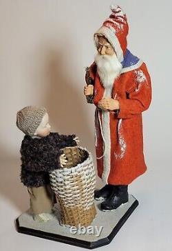 Kathy Patterson Santa Candy Container Doll Christmas