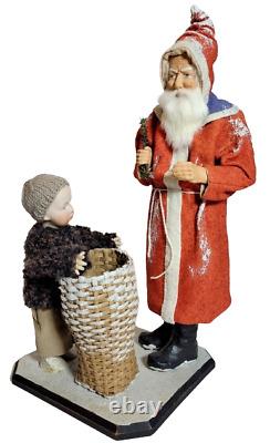 Kathy Patterson Santa Candy Container Doll Christmas