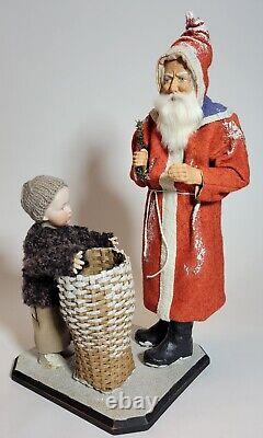 Kathy Patterson Santa Candy Container Doll Christmas