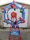 Kmart Simply Christmas 7' Ferris Wheel Lights Movement Characters Rotates Rare