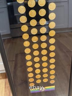 Krewe of Bacchus Doubloon Set 1968-2018. Full 51 Coin Mardi Gras Celebrity Krewe of Bacchus Doubloon Set 1968-2018. Full 51 Coin Mardi Gras Celebrity
