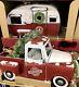Large Vintage Style Red Metal Camper & Truck Christmas Tree Farmhouse Lighted