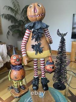 LOT OF Bethany Lowe VTG HALLOWEEN CANDY CORN Figure 22, Little Kid 12, Tree 15