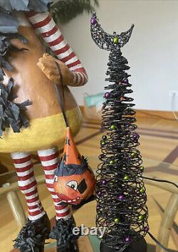 LOT OF Bethany Lowe VTG HALLOWEEN CANDY CORN Figure 22, Little Kid 12, Tree 15