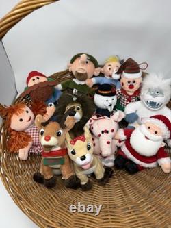 Land of The Misfit Toys Rudolf Plush Doll CVS Toys Manufactured 2000 Lot Of 12
